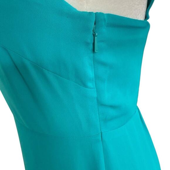 Whistles Turquoise Andie Button Dress 4 Maxi Fairy Coastal Resortwear Colorful - Picture 4 of 14